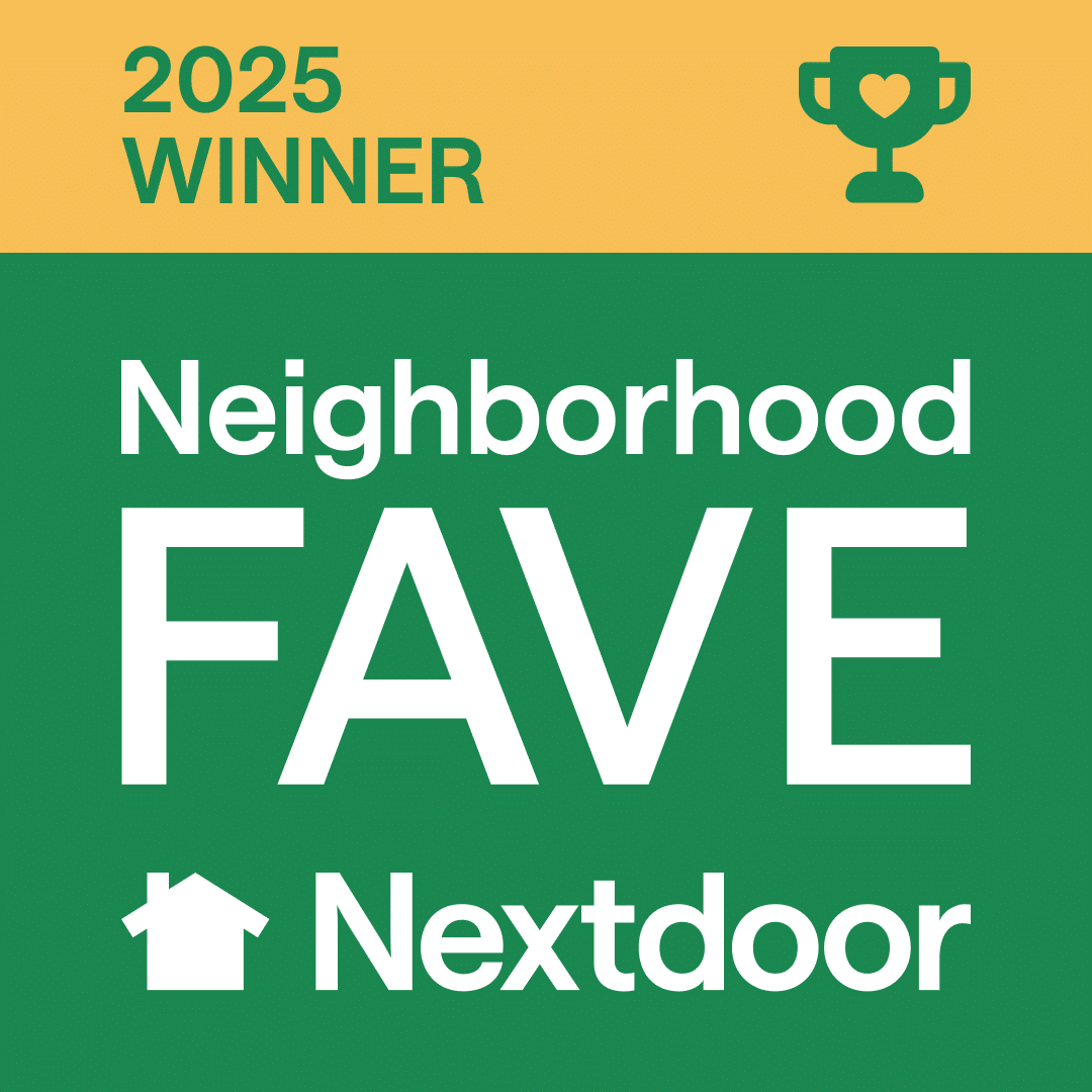 Nextdoor Neighbor Fave award for local business